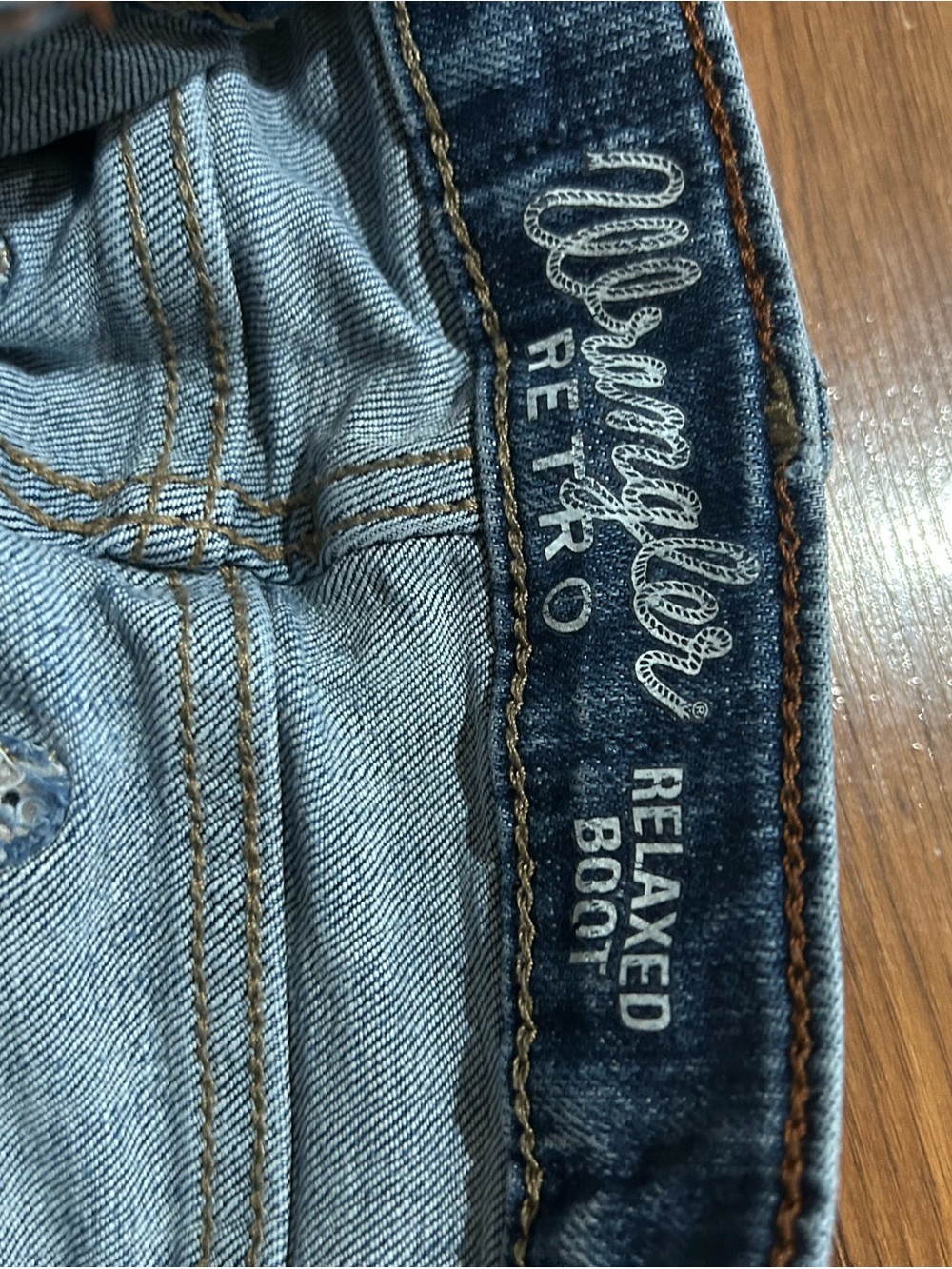 Wrangler Kids Light Blue Denim Jeans - Picture 3 of 3